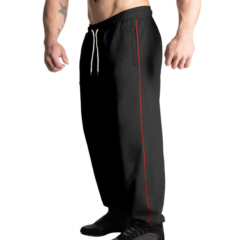 Herren Sportliche Jogginghose mit verstellbarem Bund und seitlichen Eingrifftaschen EB