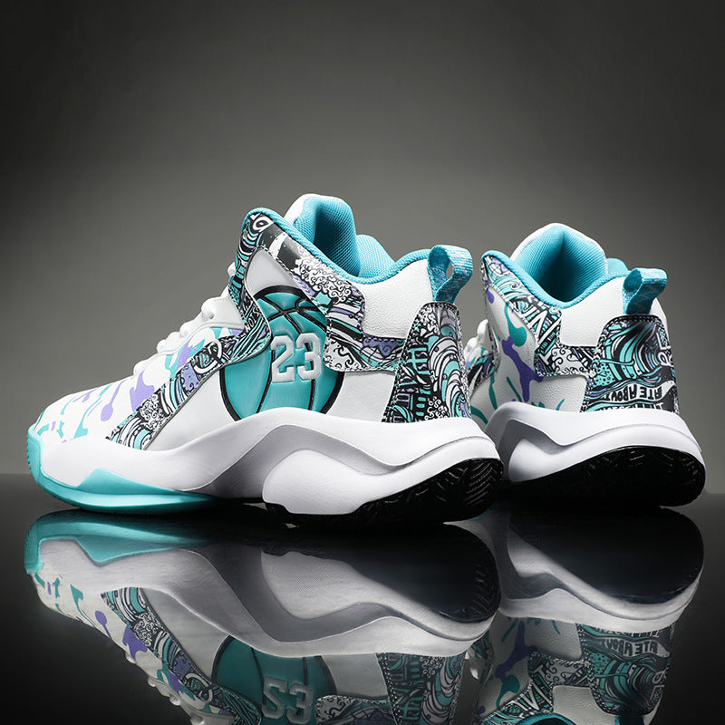 Damen Basketball Sneakers mit innovativem Design und detailreicher Optik EB