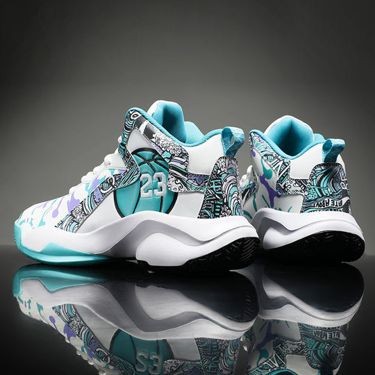 Damen Basketball Sneakers mit innovativem Design und detailreicher Optik EB