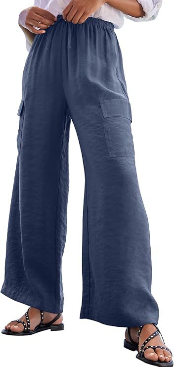 Damen Cargo-Hose aus leichtem Jersey EB