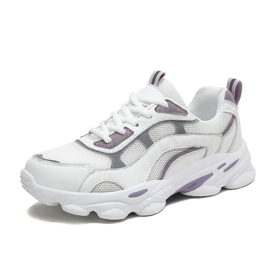 Damen Freizeit Sneakers mit atmungsaktiver Obermaterialstruktur und stoßdämpfender Sohle EB