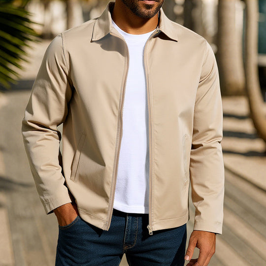 Herren lässige Freizeitjacke mit innovativer Windschutztechnologie EB