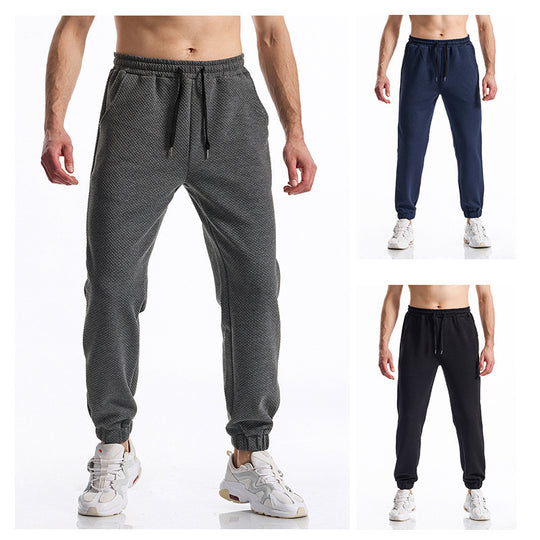 Herren bequeme Sporthose mit elastischem Bund und modernen Seitentaschen EB
