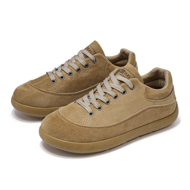 Herren Lässige Sneakers aus hochwertigem Wildleder mit rutschfester Sohle EB
