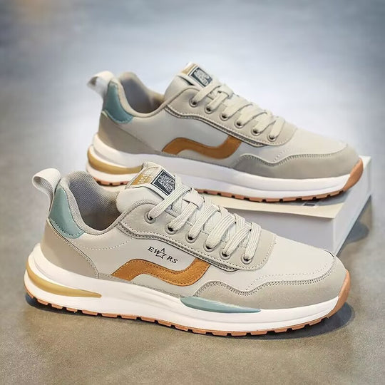 Damen Sportliche Sneakers mit atmungsaktiver Sohle und modernem Design EB