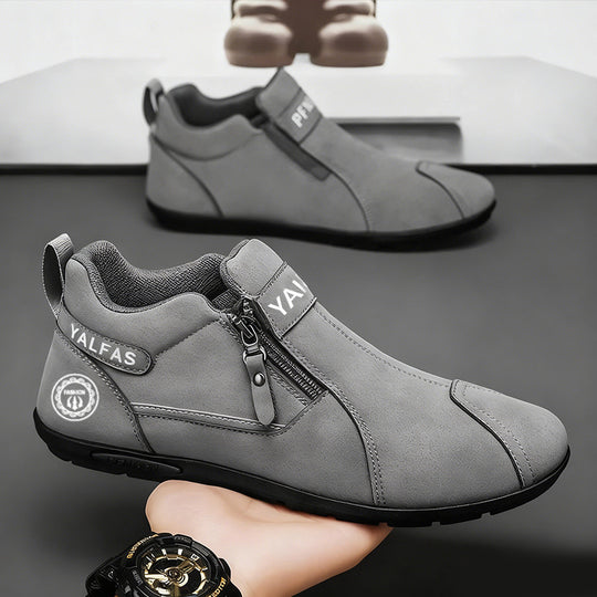 Damen Leichte und wasserabweisende Ankle Boots mit praktischem Reißverschluss EB