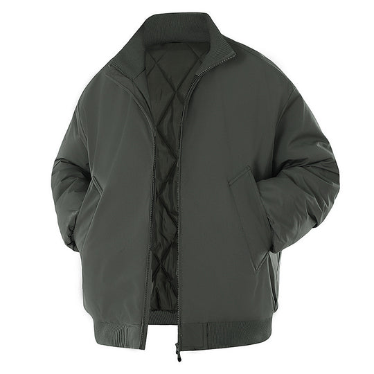 Herren Winterjacke mit warmem Innenfutter und praktischen Taschen EB
