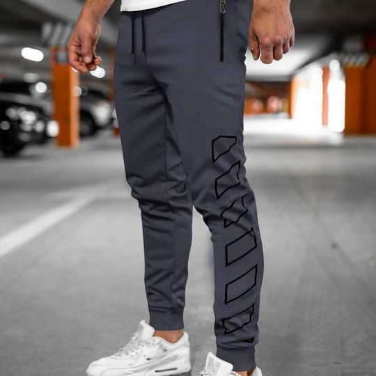 Herren Sportliche Jogginghose mit modernem Design und Seitentaschen EB