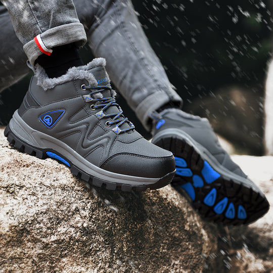 Damen Winterwanderschuhe mit isolierendem Futter und rutschfester Profilsohle EB