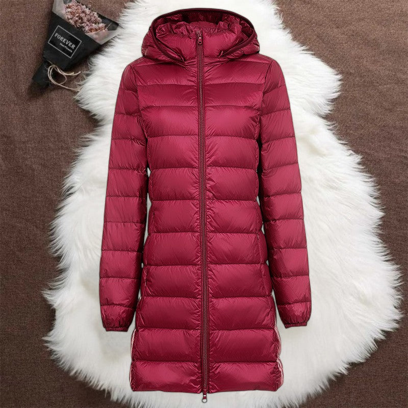 EB | Lange Kapuzenjacke