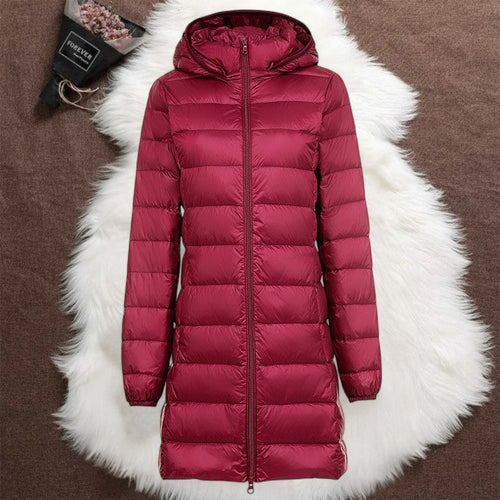 EB | Lange Kapuzenjacke