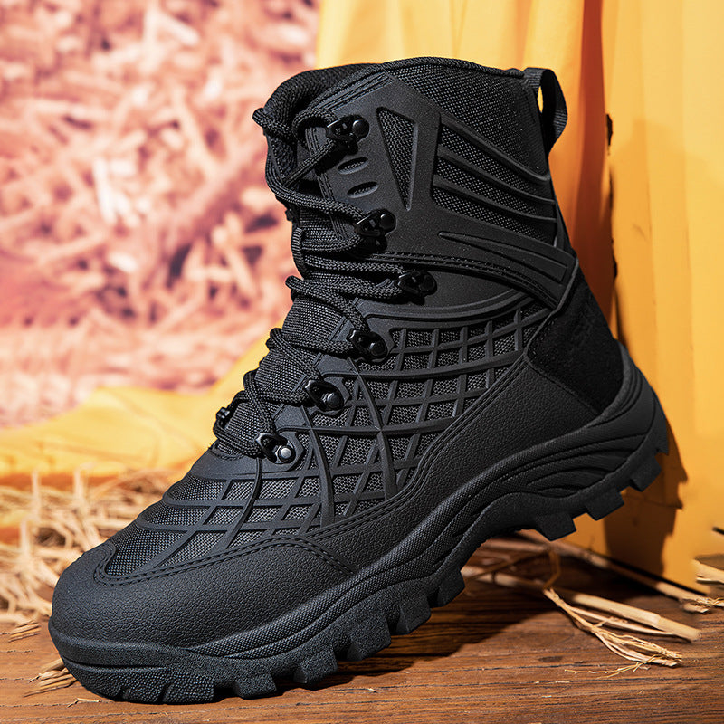 Herren Tactical Bergstiefel mit innovativer Stützstruktur EB