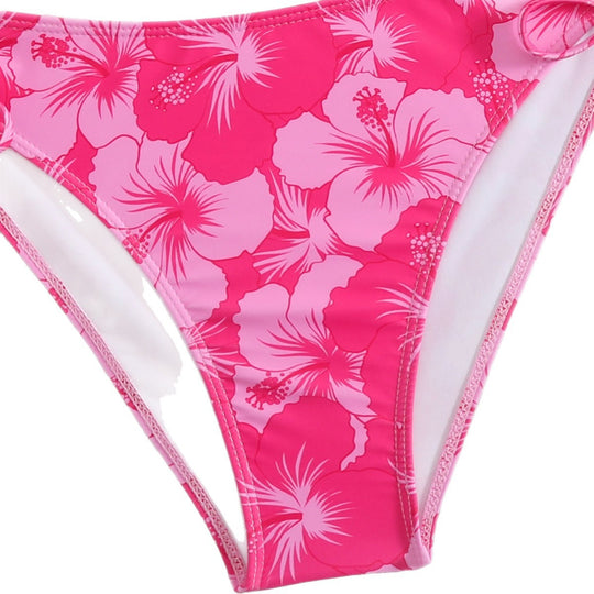Damen Triangel-Bikini mit verspieltem Blumenprint EB