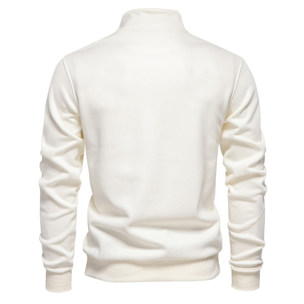 Herren Sweatshirt mit Stehkragen EB