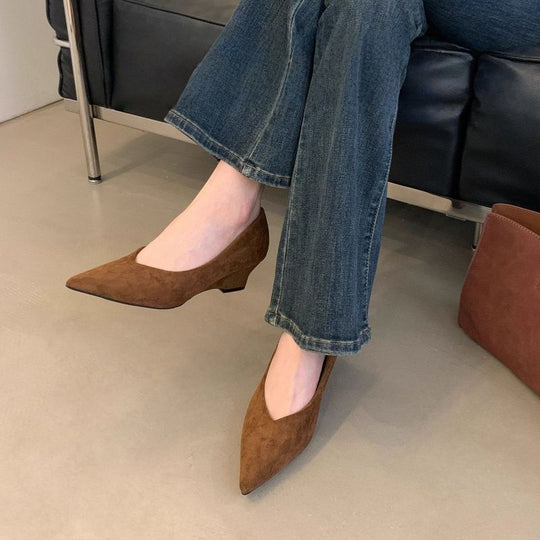 Damen elegante Slipper mit schönem Schleifendetail EB