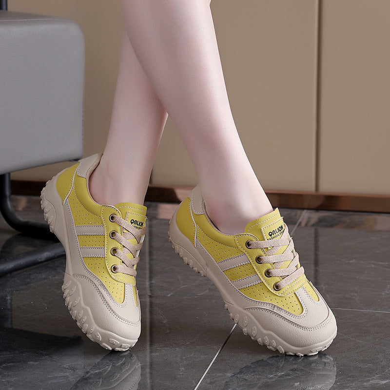 Damen Sportliche Lauf-Sneaker mit rutschfester Profilsohle und atmungsaktiver Mesh-Oberfläche EB