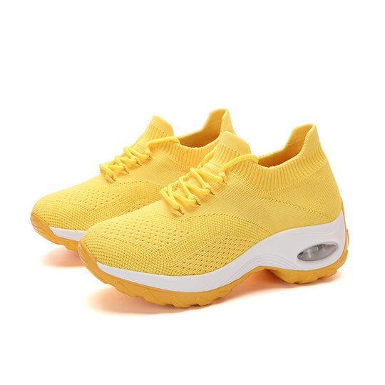Damen Sportliche Sneaker mit innovativem Dämpfungssystem und atmungsaktiver Obermaterialstruktur EB