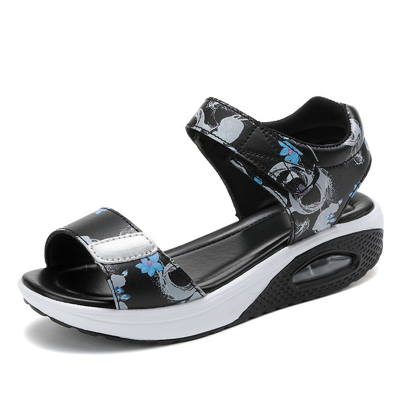 Damen Bequeme Sandalen mit Luftpolsterung EB