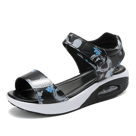 Damen Bequeme Sandalen mit Luftpolsterung EB