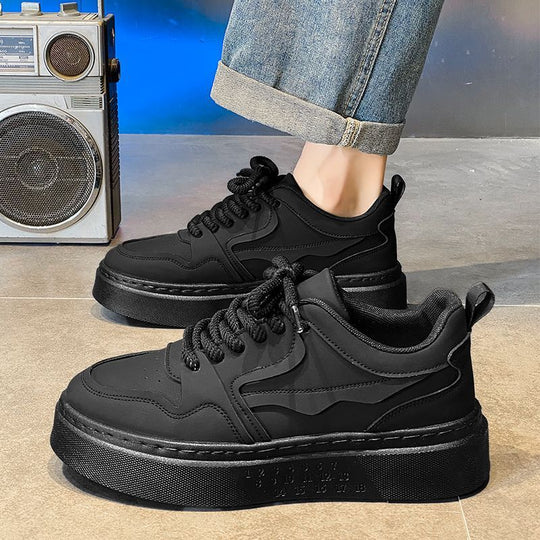 Damen modische Chunky Sneakers mit profilierter Sohle EB