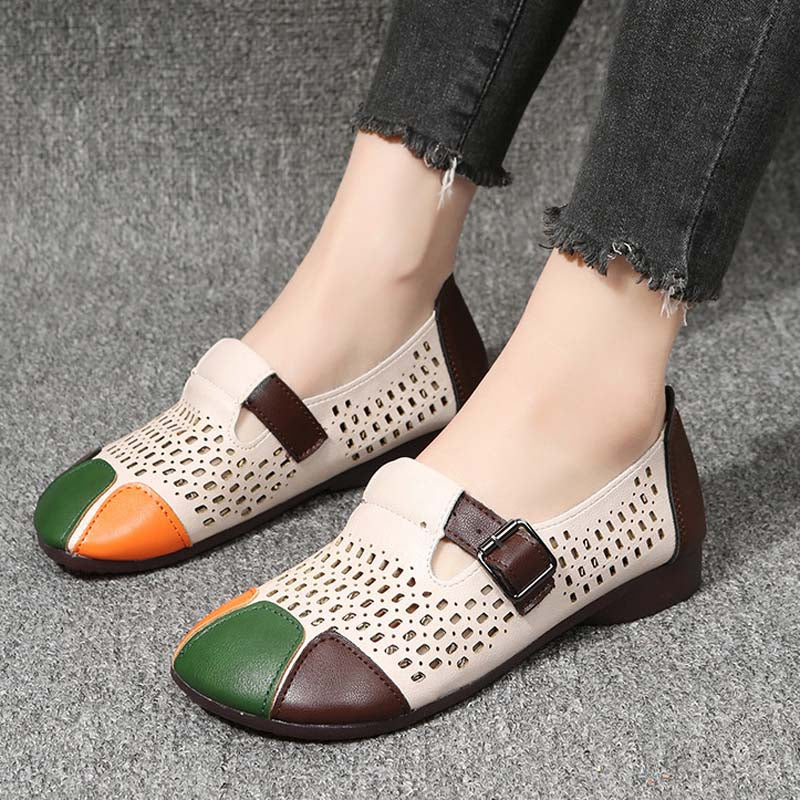 Luftige Damensandalen mit Schnalle – Zoë EB