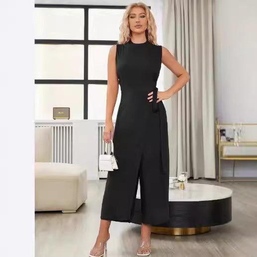 Damen Elegantes Wickelkleid mit nerfiger Detailverarbeitung EB