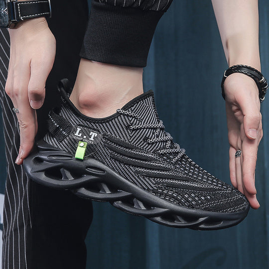 Damen Leichte Mesh-Laufschuhe mit atmungsaktivem Design und dämpfender Sohle EB