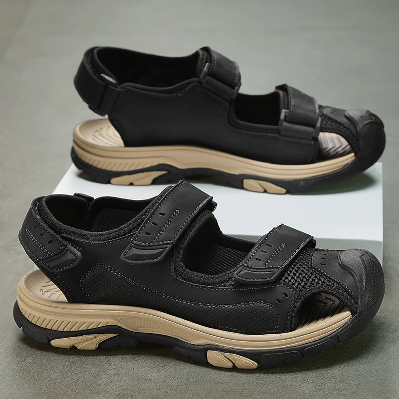 Damen Sportliche Freizeitsandalen mit verstellbaren Riemen und rutschfester Sohle EB