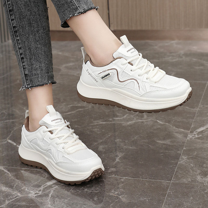 Damen Sportliche Sneaker mit atmungsaktiver Mesh-Oberfläche und innovativer Dämpfung EB