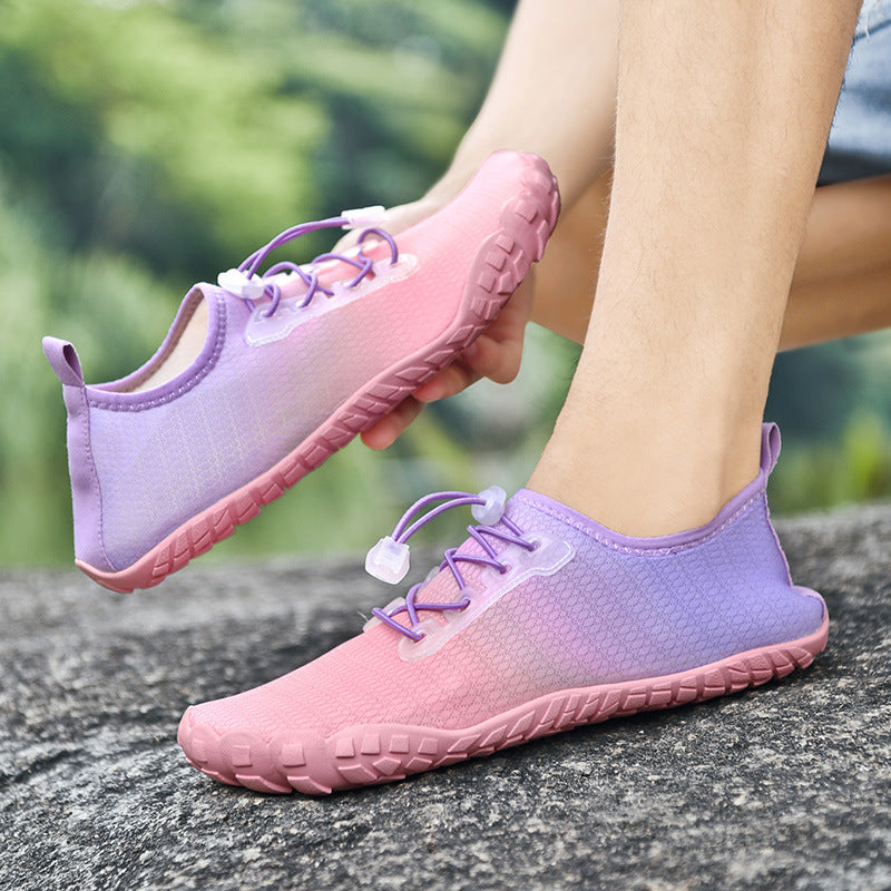 Damen Aquafitness-Schuhe mit flexiblem Obermaterial und rutschfester Sohle EB