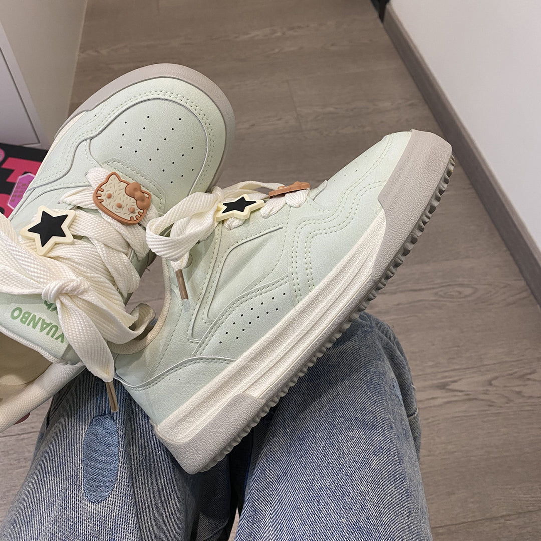 Damen Sneakers mit niedlichem Detail und rutschfester Sohle EB