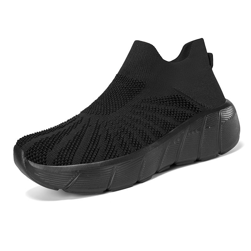 Damen Atmungsaktive Strick-Sneaker mit flexiblem Sohlenprofil EB
