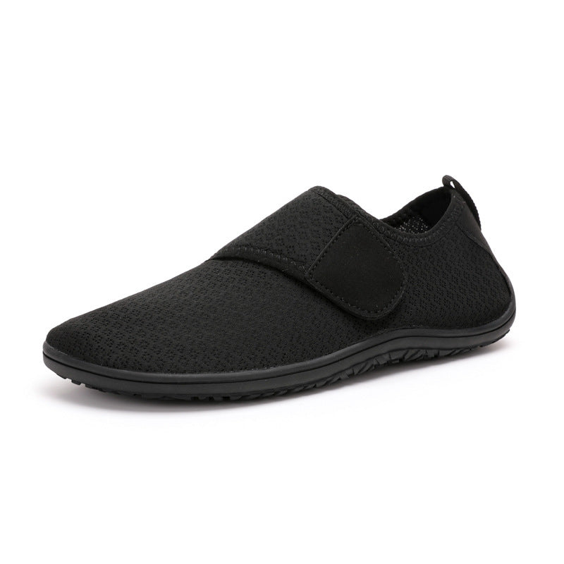 Damen bequeme Slip-On Freizeitschuhe mit elastischem Verschluss EB