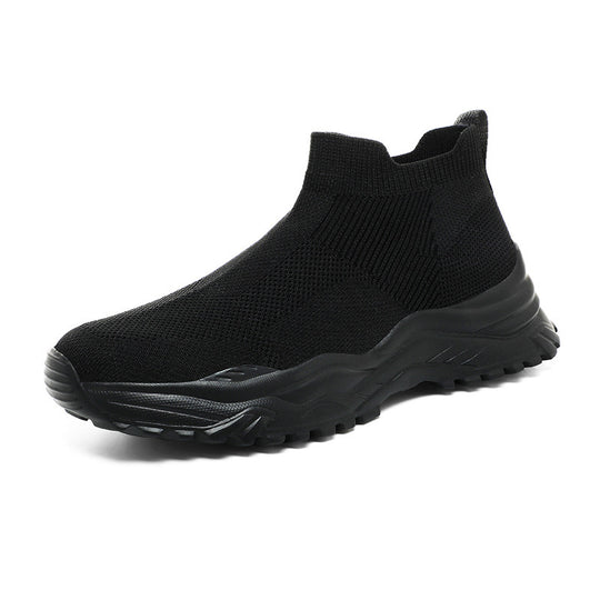 Damen Sportliche Knit-Schuhe mit rutschfester Sohle und atmungsaktiver Konstruktion EB