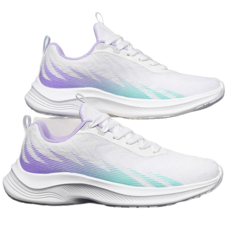 Damen leichte Lauf Sneakers mit atmungsaktiver Oberflächenstruktur EB
