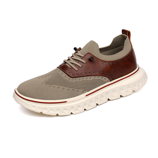 Damen Sportliche Sneaker mit atmungsaktivem Mesh-Obermaterial und rutschfester Sohle EB