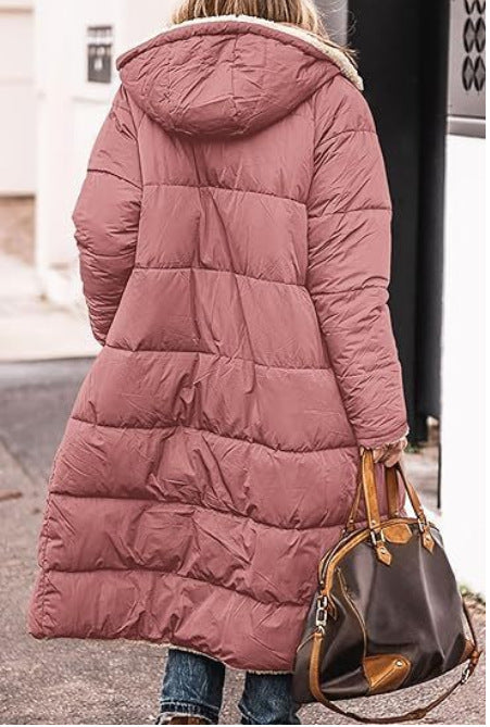 EB | Langer Gesteppter Puffer-Mantel