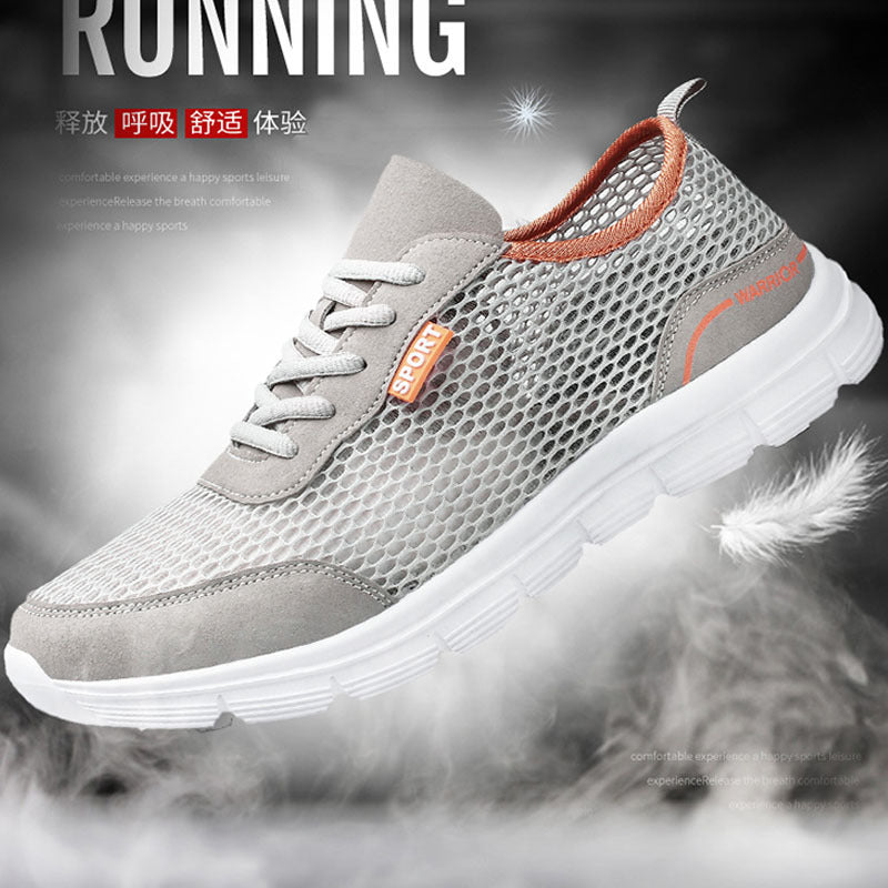 Damen Sportliche Freizeitsneaker mit atmungsaktiver Mesh-Konstruktion und flexibler Sohle EB