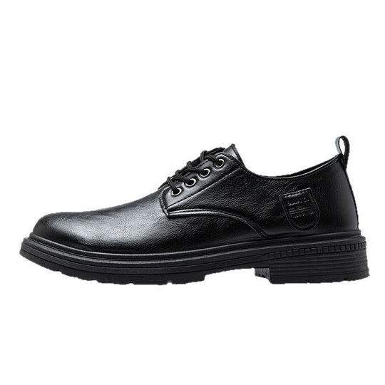 Damen Klassische Lederschuhe mit rutschfester Sohle und elegantem Design EB