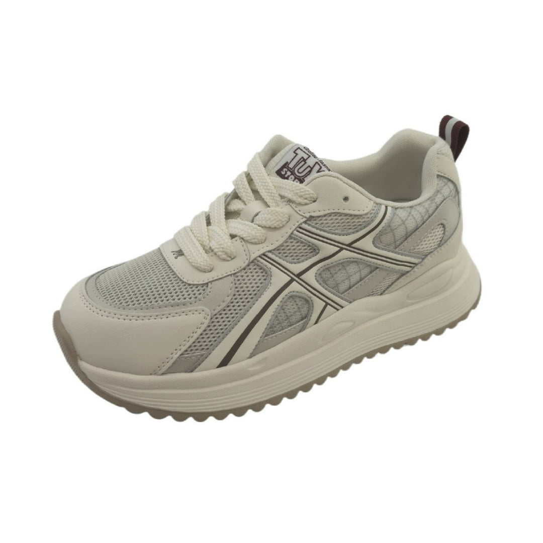 Damen Atmungsaktive Mesh-Sneaker mit Dämpfung EB