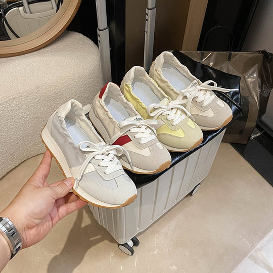 Damen Sportliche Freizeit-Sneaker mit atmungsaktiver Konstruktion und modernem Design EB