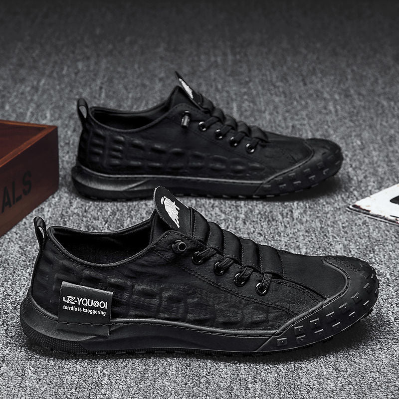 Damen Komfortable Sneaker mit strukturiertem Obermaterial EB