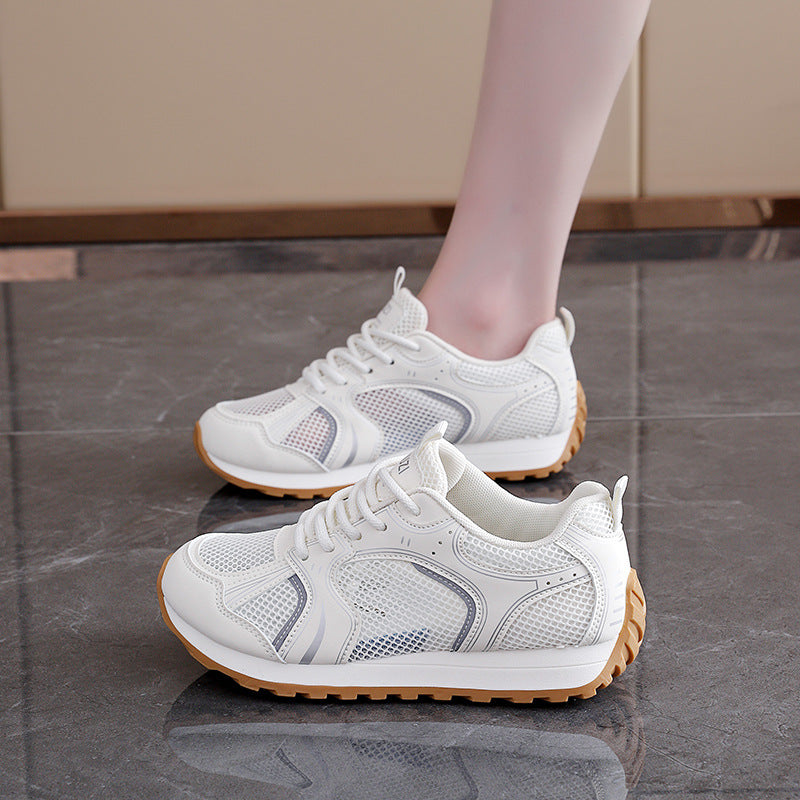 Damen Atmungsaktive Sportschuhe mit ergonomischer Dämpfung und rutschfester Sohle EB