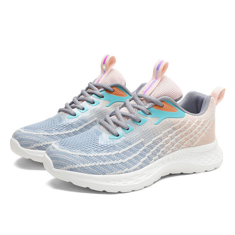 Damen nan niedriger Performance-Sneaker mit dreidimensionalem Mesh, reaktiver EVA-Dämpfung und Zuglasche EB