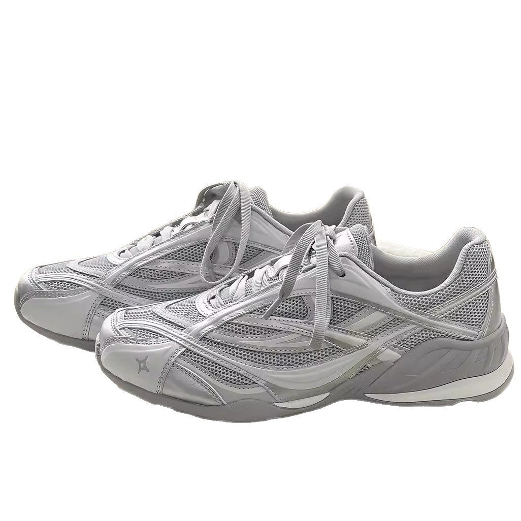 Damen Sportliche Laufschuhe mit atmungsaktivem Mesh-Obermaterial und dämpfendem Fußbett EB