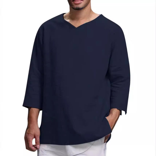 Herren Leichte Leinenbluse EB