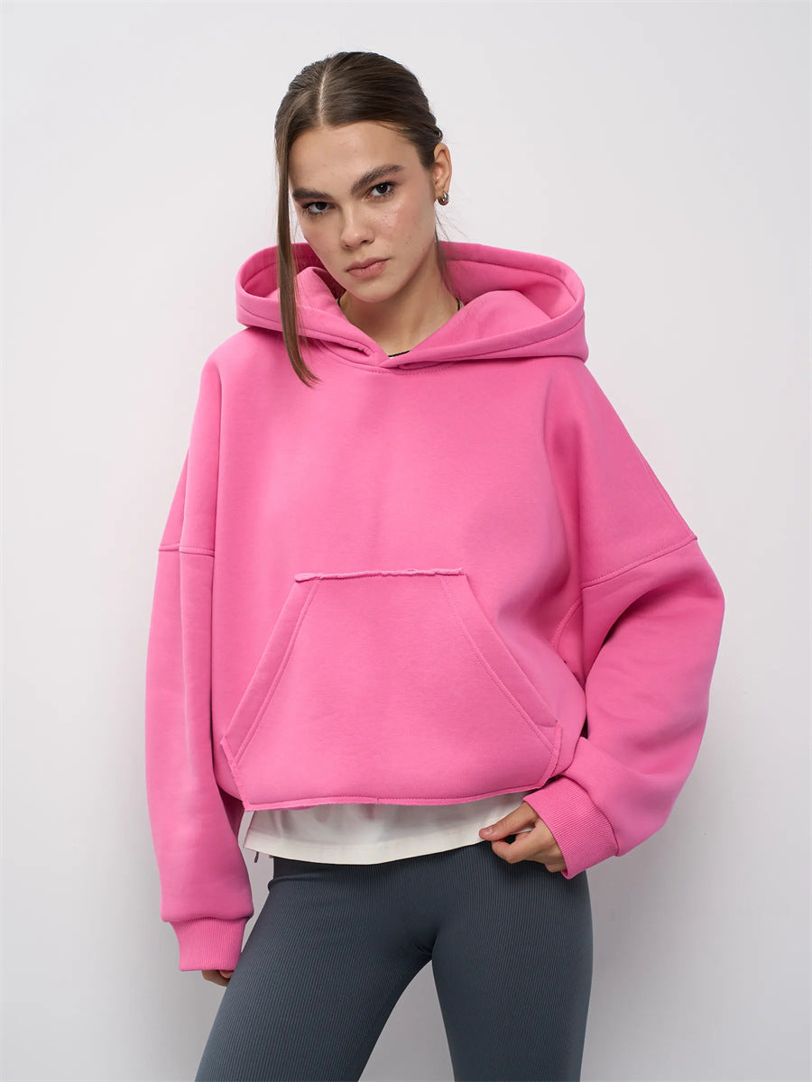 Damen oversized Kapuzenpullover EB