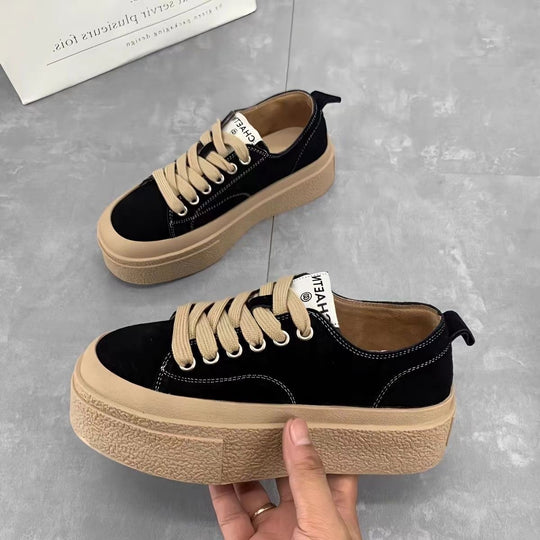 Damen Plattform Sneakers EB