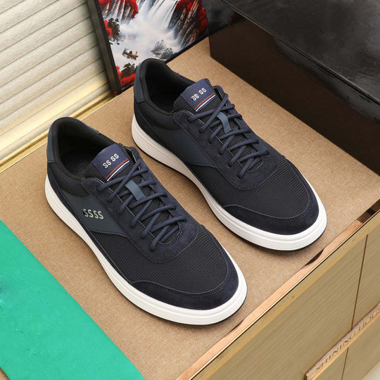 Damen Sportliche Sneakers mit atmungsaktivem Mesh-Obermaterial und dämpfender Sohle EB
