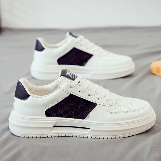 Damen Sneaker mit trendiger Karo-Optik und komfortabler Dämpfung EB